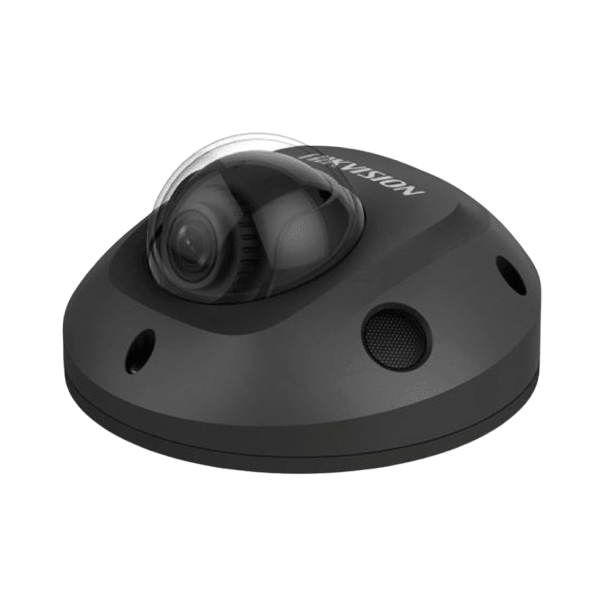 HIKVISION Mini-dôme BLACK 4MP obj 2,8mm EXIR10m IP66 IK08 WDR120 H265+ PoE/12v (DS-2CD2545FWD-ISB)