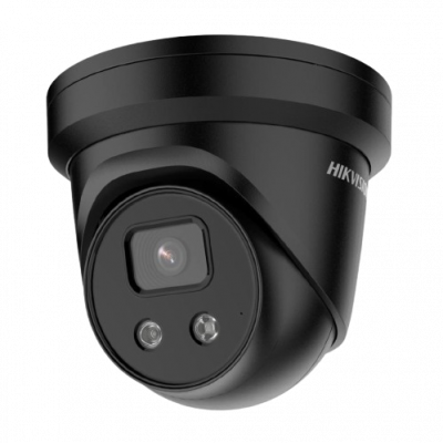 HIKVISION Turret ext Black 8MP AS DF obj 2,8mm IR30m mic WDR IP67 H265