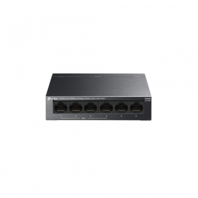 TPLINK 6-Port 10/100Mbps Desktop Switch with 4-Port PoE+