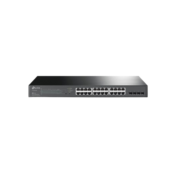 TPLINK JetStream™ 28-Port Gigabit Smart Switch with 24-Port PoE+