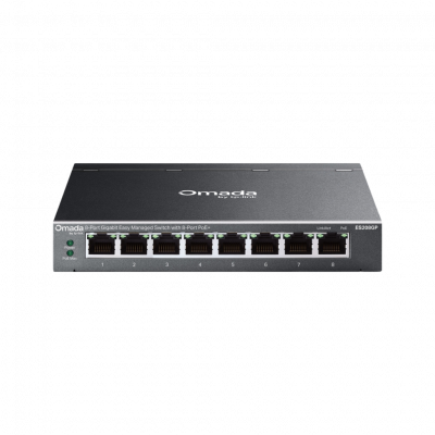 TPLINK Omada 8-Port Gigabit Easy Managed Switch with 8-Port PoE+