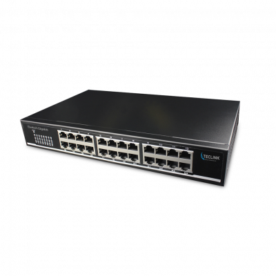 TECLINK SWITCH 24 PORTS GIGABIT