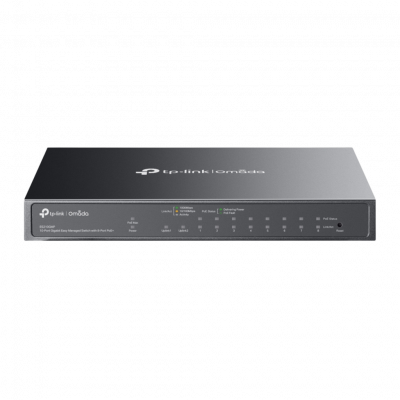 TPLINK Switch 10 ports Gigabit Omada facile à gérer avec 8 ports PoE+