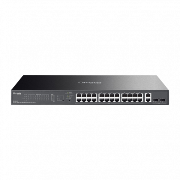 TPLINK Switch Gigabit facile à gérer Omada à 28 ports avec PoE+ pour 24 ports