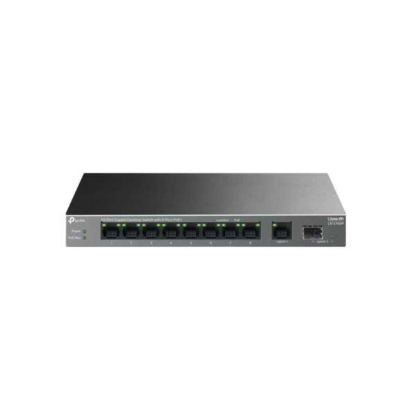 TPLINK Switch de bureau 10 ports Gigabit avec 8 ports PoE+