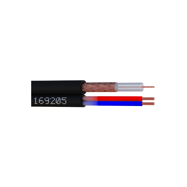 ELBAC CÂBLE KX6 - ALIMENTATION 2x0.75 NAPPE - 250M - BOBINE BOIS (KX6-2075/T25)