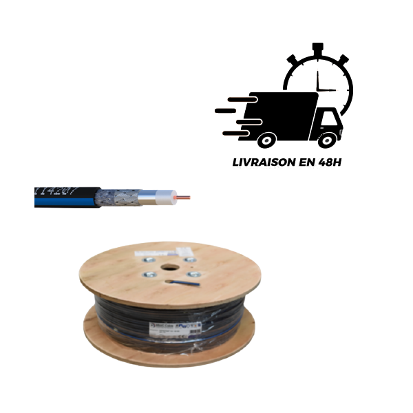 ELBAC Câble Coaxial - iDEFINITION 110 - HD SDI - JELLY/PE