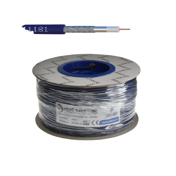 ELBAC Câble Micro-Coaxial - iDEFINITION 61 (KX6-I-DEFINITION)
