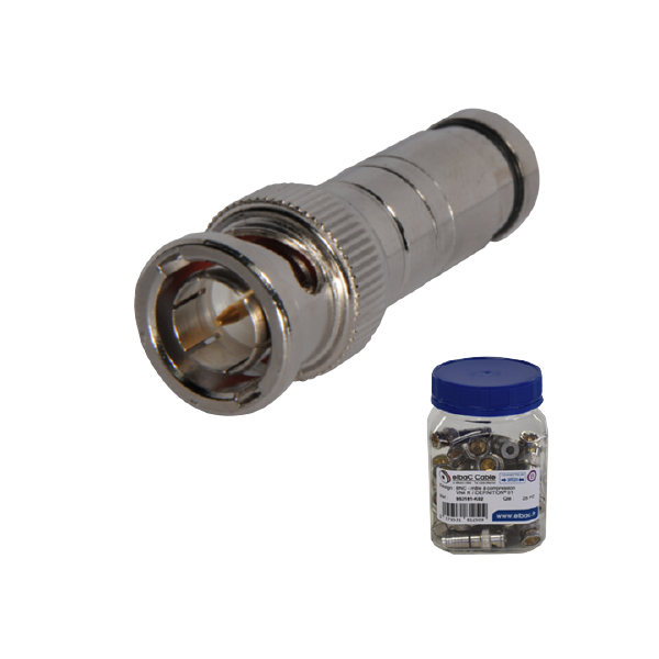 ELBAC BNC - MALE COMPRESSION iDEF.80 (BNC-C)