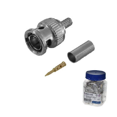 ELBAC BNC HD MALE A SERTIR iDEF61 (BNC-S/IDEF)