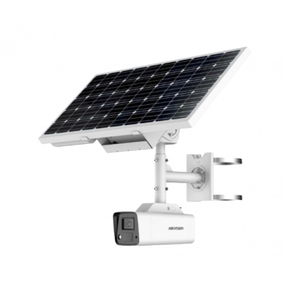 Caméra solaire 4G Hikvision ColorVu 4MP | Acromedia
