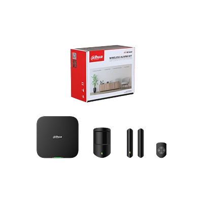 Kit alarme Dahua AirShield noir ART-ARC3800H-03-W2(868)-B