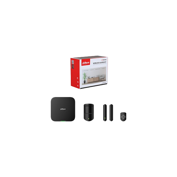 Kit alarme Dahua AirShield noir Wi‑Fi – ART-ARC3800H-03-W2(868)-B