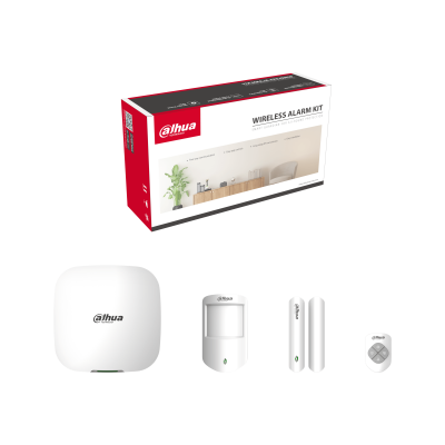 Kit alarme commerce Dahua 4G avec photo | Acromedia