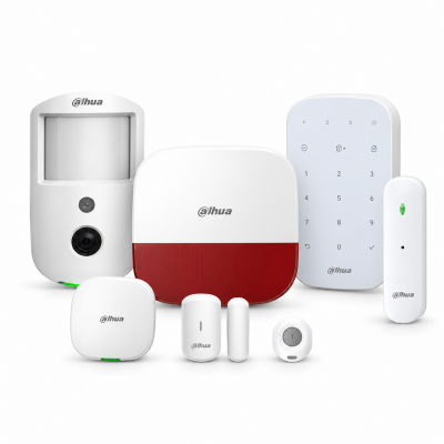 Kit alarme commerce Dahua 4G avec photo | Acromedia