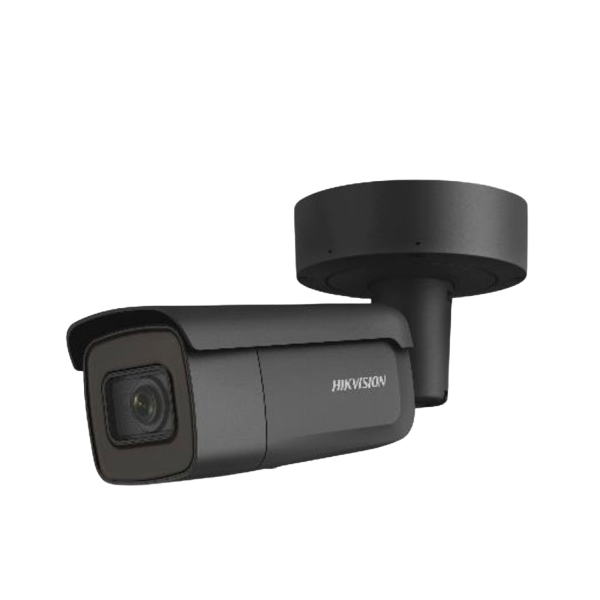 HIKVISION Bullet BLACK IP 4MP 2,8-12mm MZ IR 50m WDR120db IK10- I/O - 12/PoE+ (DS-2CD2645FWD-IZSB)